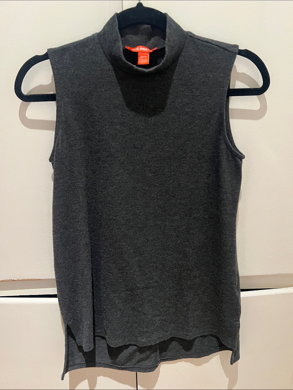 Sleeveless Mock Neck Tank Top